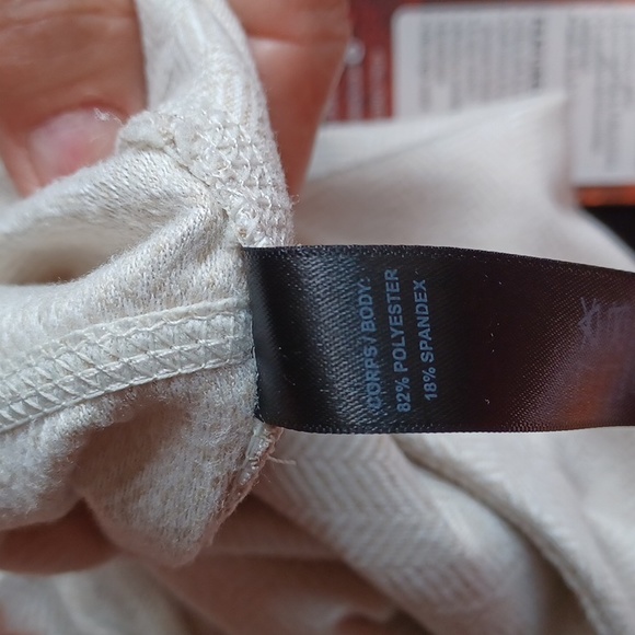 Kyodan Outdoor Cream Herringbone Leggings NEW-Sz. XL - Picture 8 of 9